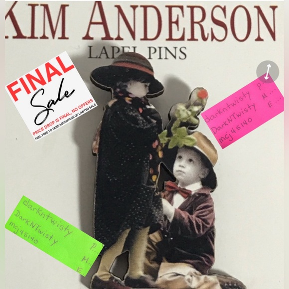 Kim Anderson Jewelry - Kim Anderson collectors Lapel Pin